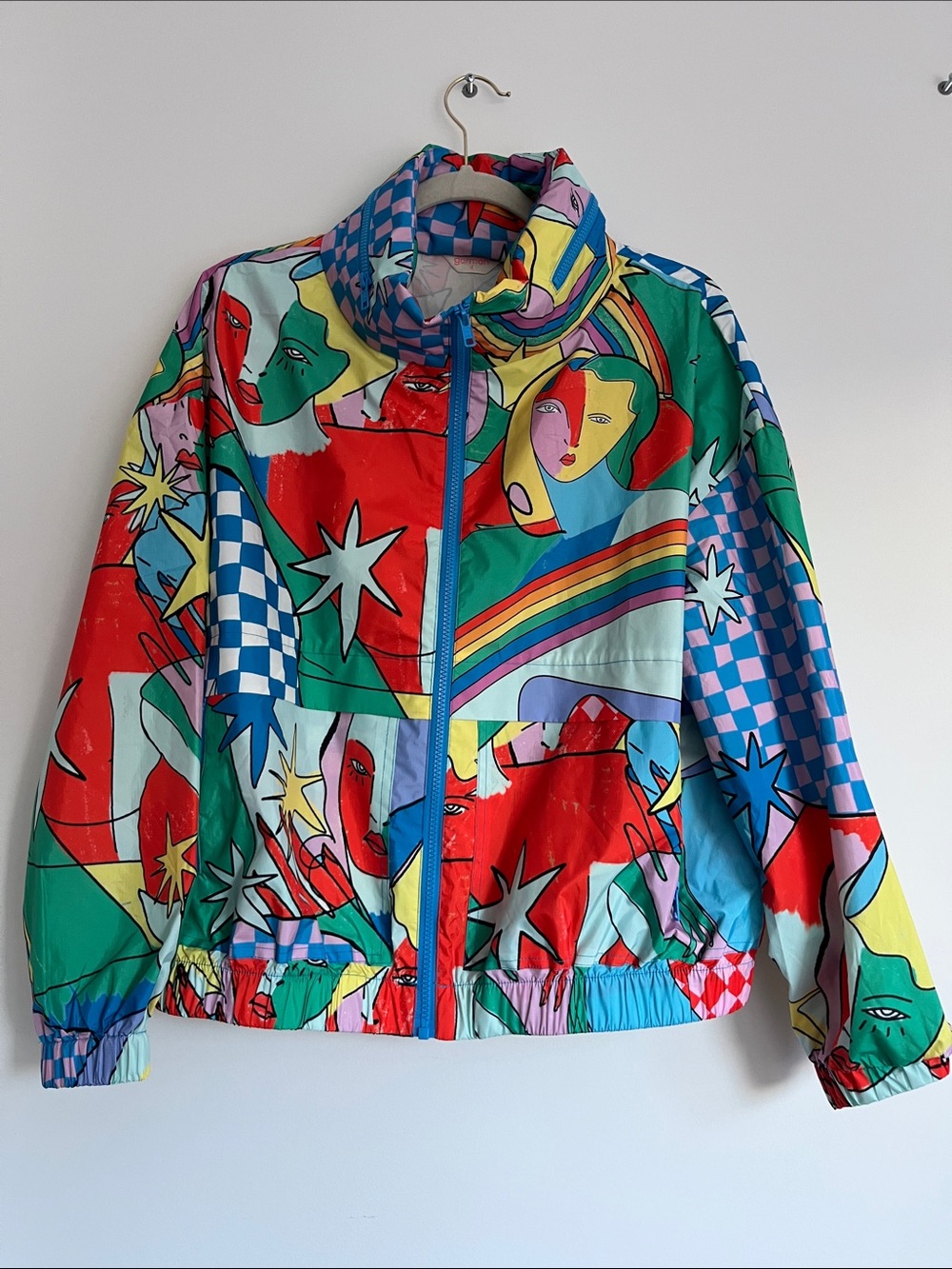 gorman Multicolor Graphic Print windbreaker